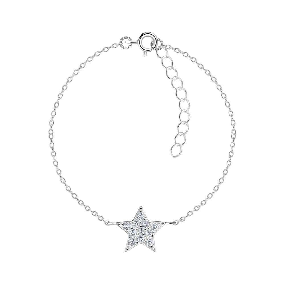 Silver Star Bracelet-0