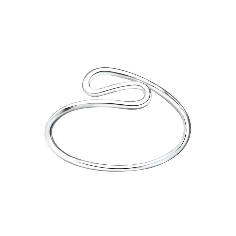 Silver Wave Ring-0