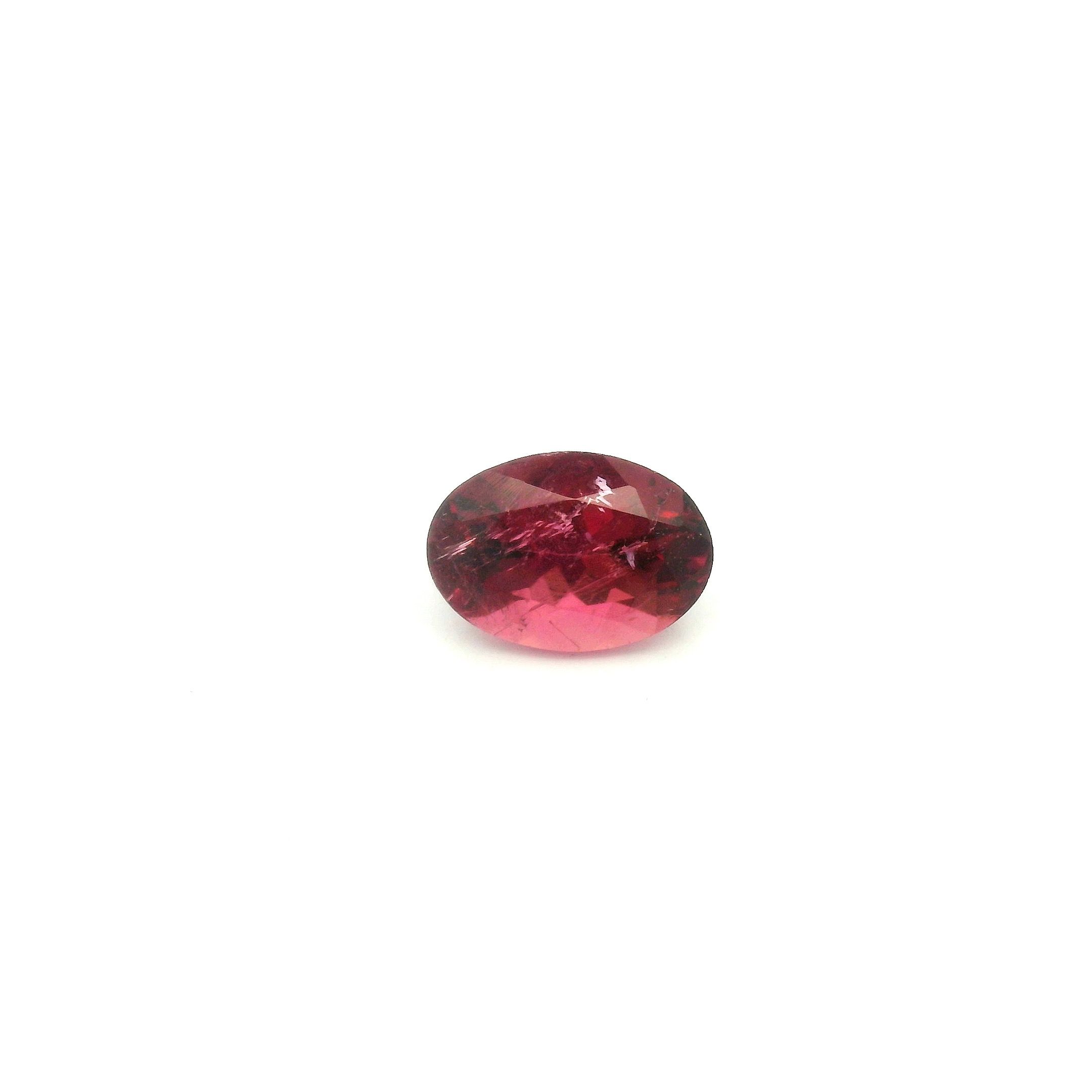 0.87 Carat Oval Tourmaline