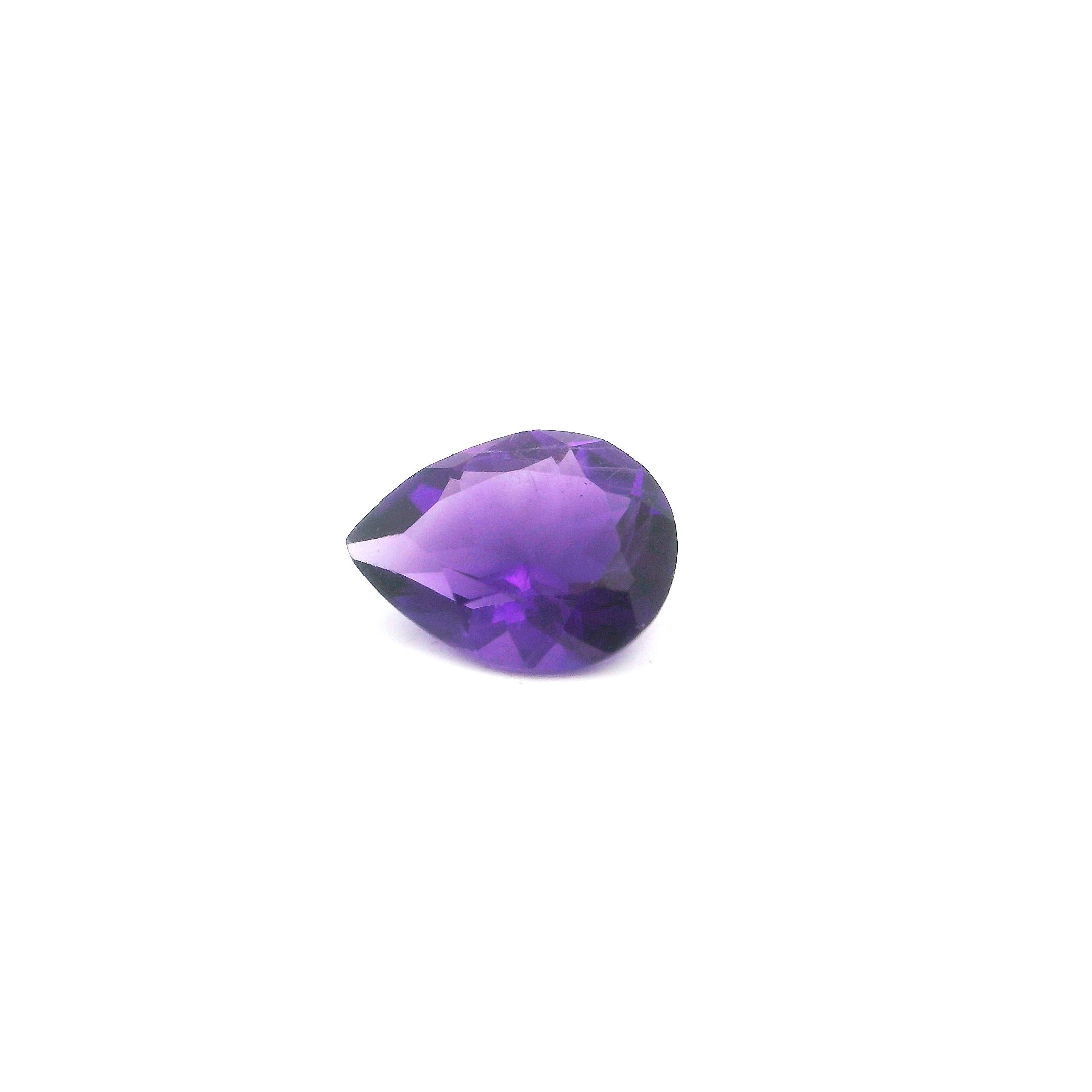 1.38 Carat Pear Amethyst