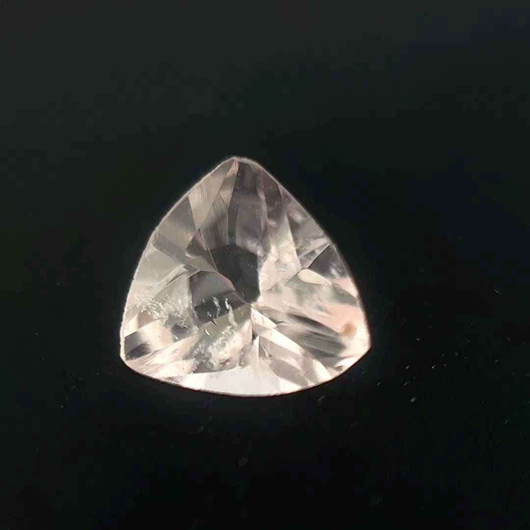 0.57 Carat Trilliant Morganite