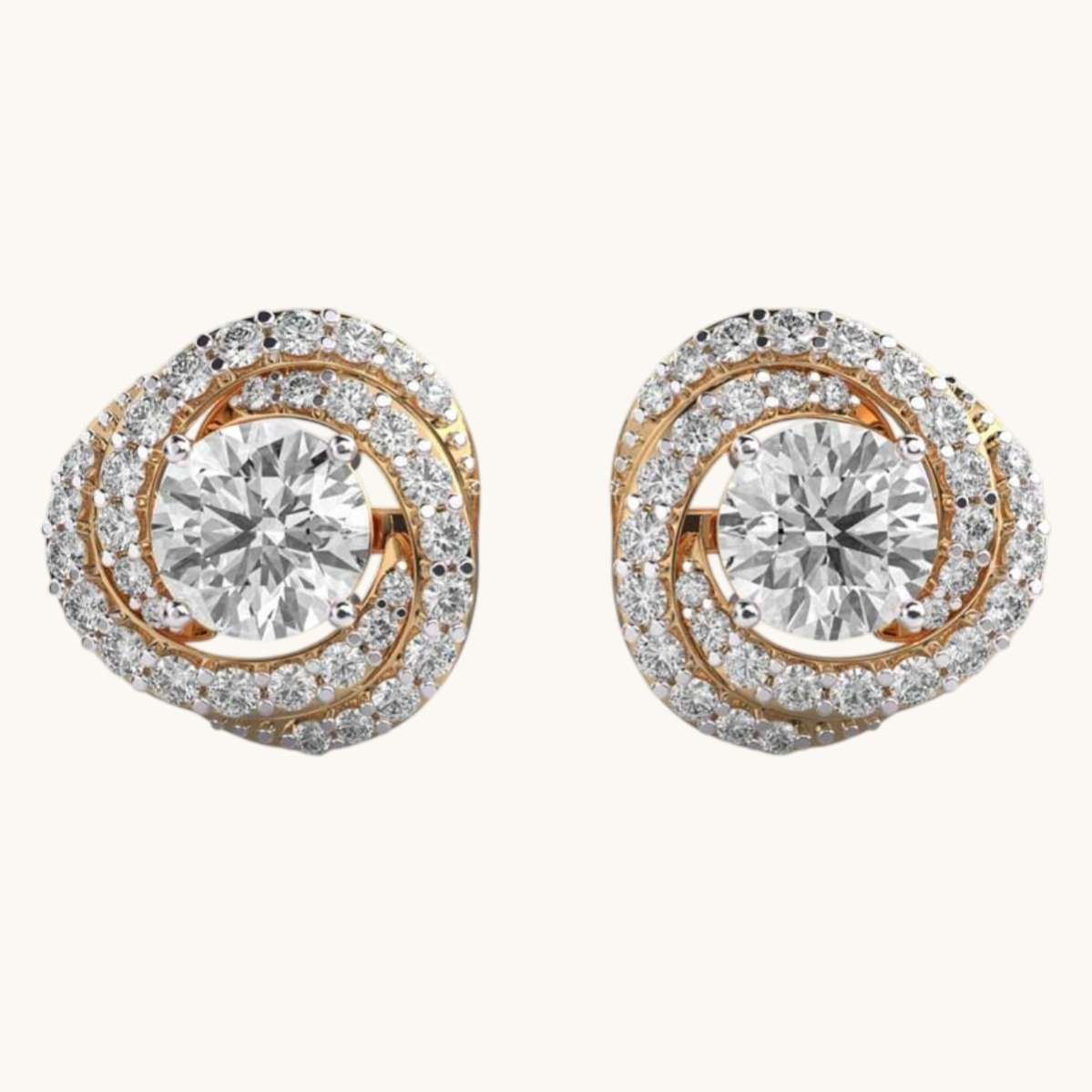 Orb Galaxy Diamond Ear Studs-0