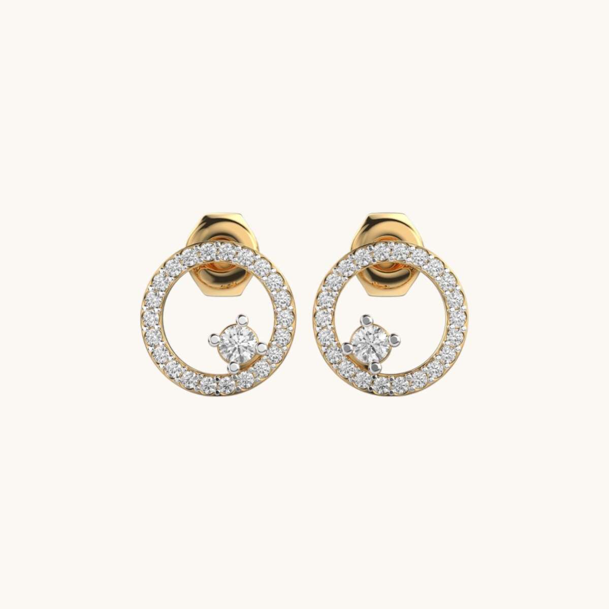 Angular Loop Earrings-0