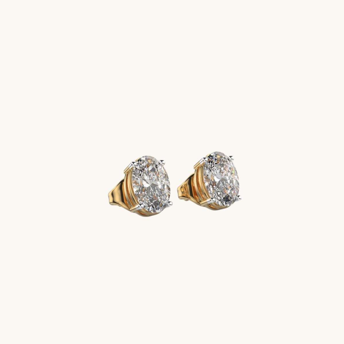 Susan Classic Oval Stud-2