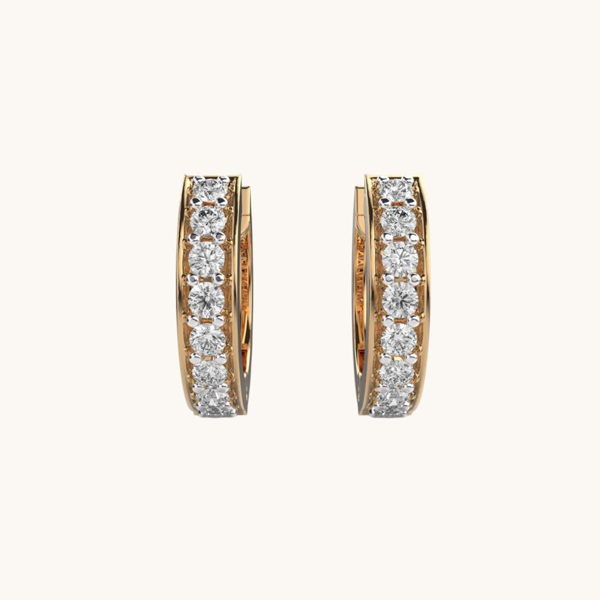 Elena Elegance Diamond Earring-4