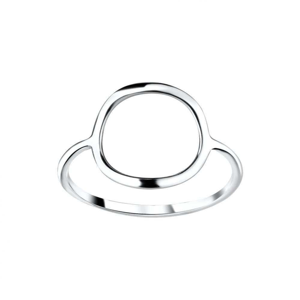 Silver Circle Ring-0