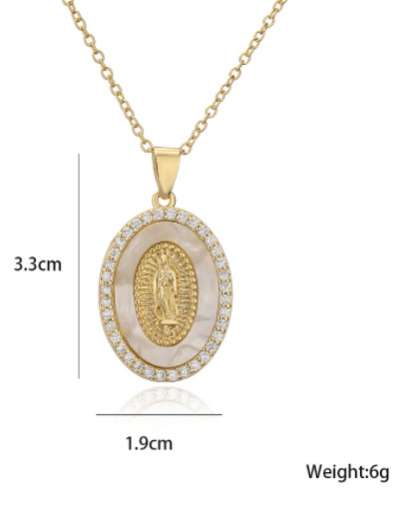 Vintage Religious Necklace-1