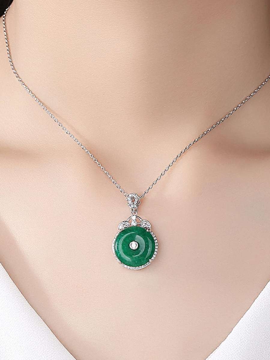 Jade Vintage Necklace-2